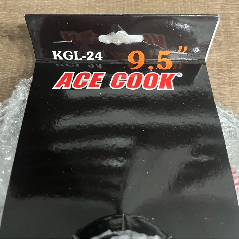 9.5” Ace Cook Tempered‎ Glass Lid for Pan Replacement Cover KGL 24 NEW